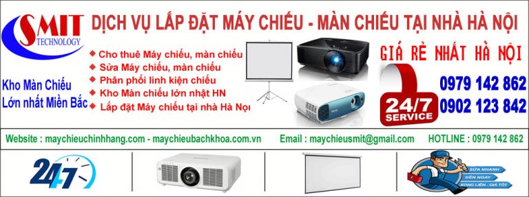 Dịch vụ lắp đặt máy chiếu chất lượng cho giảng dạy